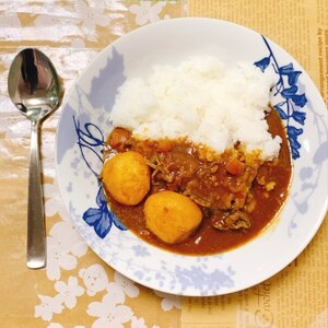 新じゃが新玉、春の野菜カレー